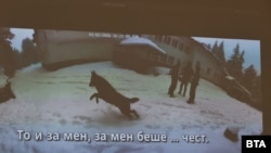 Кадри с видеозапис от хижа "Петрохан", показан от разследващите