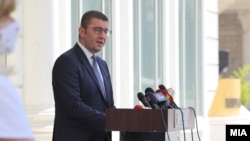 Претседателот на ВМРО-ДПМНЕ Христијан Мицкоски