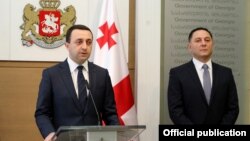 ირაკლი ღარიბაშვილი და ვახტანგ გომელაური