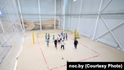 Новы цэнтар пляжных відаў спорту ў Менску