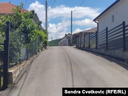 Jedna od ulica u Badovcu, jun 2026.