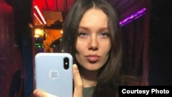 Юлия Емельянова, бывшая сотрудница петербургского штаба российского оппозиционера Алексея Навального. Фото из соцсетей