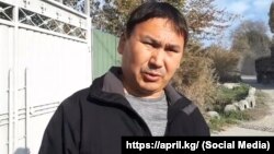 Сейит Атамбаев. Сүрөт "Апрель" телеканалынын түз видеоэфиринен алынды. 31.10.2019