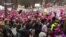 WATCH: Massive Crowds Assemble For Global Marches Against Trump