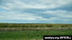 Пашневые поля в Аршалинском районе. Акмолинская область, 13 мая 2021 года.