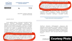 თიკო ერაძემ პარლამენტიდან წერილი დღეს, 13 ნოემბერს, მიიღო.