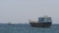 Ships and boats in the Strait of Hormuz on May 4. 