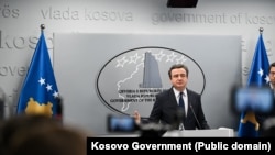 Kryeministri i Kosovës, Albin Kurti. Fotografi nga arkivi. 