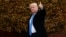 President-elect Donald Trump gestures as he arrives for a day of meetings at the clubhouse of the Trump National Golf Club in Bedminster, New Jersey, on November 20. 