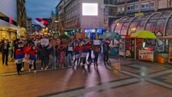 Sa protesta u Nišu, 12. jula 2020.
