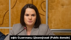 Сьвятлана Ціханоўская, Жэнэва, 18 лютага 2026