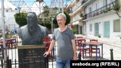 Мне яшчэ трапіўся ў Закінтасе нечакана Канфуцый на пастамэнце