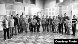 Биг бендот на Здружение на џез музичари и слободни уметници на Македонија
