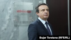 Albin Kurti, kryeministër i Kosovës.