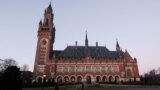 FILE PHOTO: A general view of the International Court of Justice (ICJ) on the day of the trial to hear a request for emergency measures by South Africa, who asked the court to order Israel to stop its military actions in Gaza, in The Hague