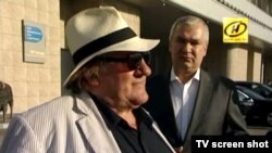 Gérard Depardieu in Minsk, 21 iulie 2015