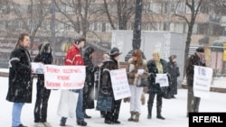 Пикет в защиту Алексаняна - ровно год назад