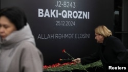 Azerbaijanis have been observing a national day of mourning for victims of Flight J2-8243 from Baku to Grozny which crashed in Kazakhstan on December 25. 