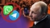 Коллаж: блокировка мессенджеров