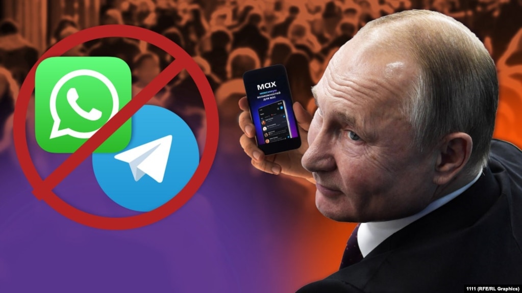 Коллаж: блокировка мессенджеров