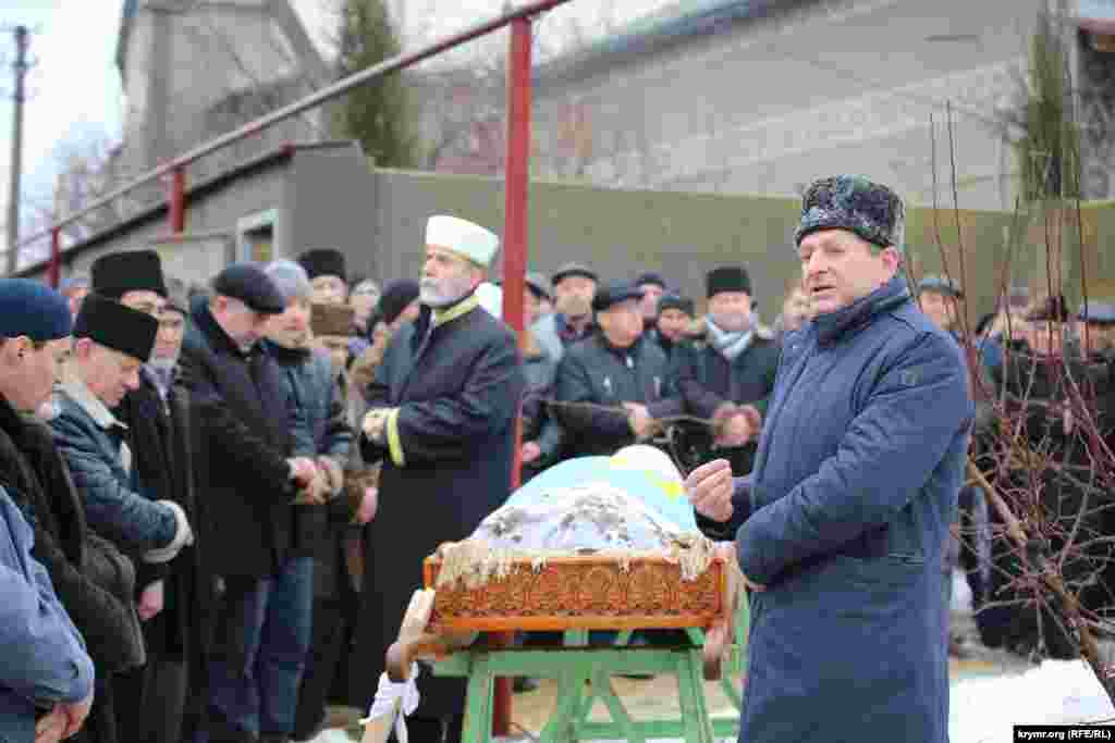 З прощальним словом звернувся заступник голови Міллі Меджлісу Ахтем Чийгоз.