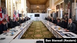 Šefovi diplomatija G7 na sastanku u Londonu, 5. maj