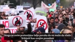 Protesti u Srbiji: 'Budimo realni – tražimo nemoguće'