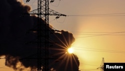 რუსეთის ჯარების სარაკეტო შეტევით გამოწვეული აფეთქება ლვოვში. 2025 წლის 19 ნოემბერი