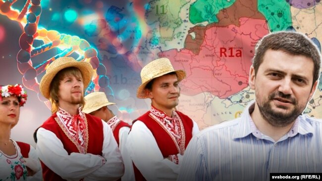 Фотакаляж. Вадзім Сідараў (справа).