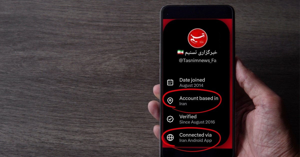 New X Feature Exposes Who In Iran Is Bypassing State For Unblocked Internet