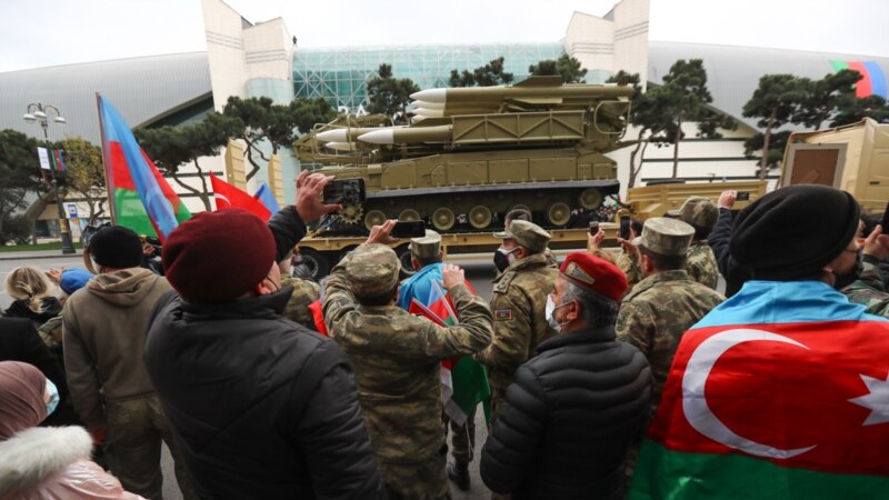 Azerbaidjanul a marcat cu o paradă militară ceea ce consideră a fi victoria asupra Armeniei