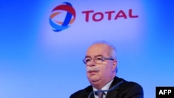 Christophe de Margerie, the late CEO of the French oil group Total (file photo)