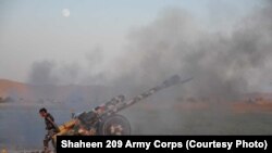 آرشیف، نیروهای افغان در جریان نبرد با مخالفین مسلح در شمال افغانستان