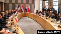 ÝB liderleriniň Brýusseldäki sammiti.