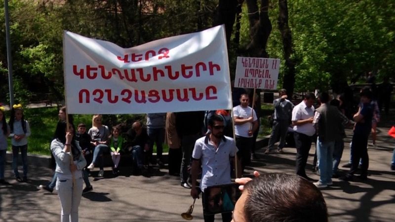 Бывшие сотрудники Ереванского зоопарка продолжают требовать отставки директора