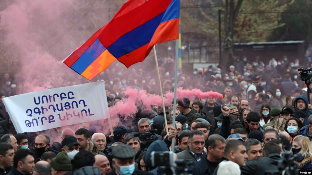 Protest u Jerevanu 5. decembra