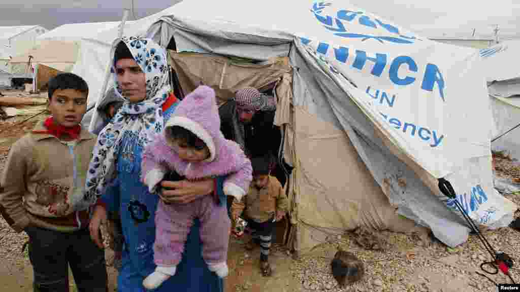Sirijske izbjeglice u Jordanu, 8. januar 2013. Foto: REUTERS / Ali Jarekji 
