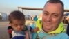 Alan Henning in an undated photograph taken at a refugee camp on the Turkish-Syria border