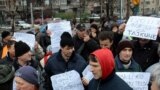 Protesti radnika Vranice i Hidrogradnje, januar 2012., foto:depo.ba