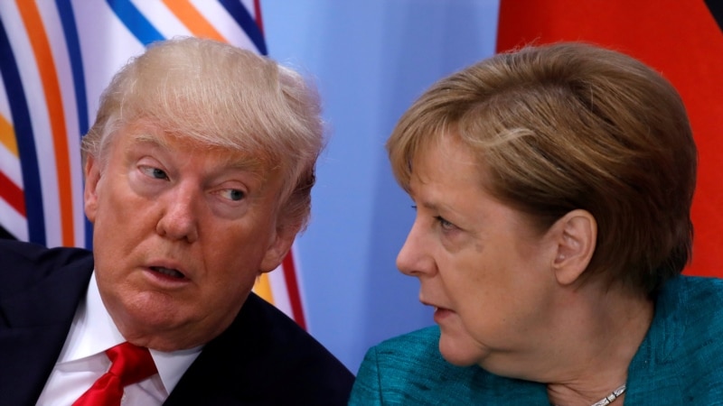 Posle Makrona, i Merkel pokušava da ubedi Trampa 