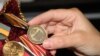 Медали погибшего офицера за участие в военной операции в Сирии