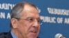 Armenia -- Russian Foreign Minister Sergey Lavrov at a press conference in Yerevan, 14Jan2010