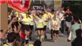 Moldova: Dozens of Serbian students run a marathon-manifest to Brussels