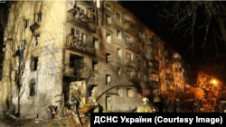 Последствия удара по Киеву в ночь на 1 августа