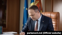 Спикер парламента Молдовы Андриан Канду.