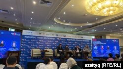 Медиақұрылтайдағы сөз бостандығына арналған сессия. Алматы, 27 қараша 2025 жыл.