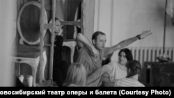 Репетиция оперы "Тангейзер" в Новосибирском театре оперы и балета