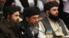 Mullah Baradar (left), the Taliban's deputy leader and chief negotiator, at an international peace conference in Moscow on March 18