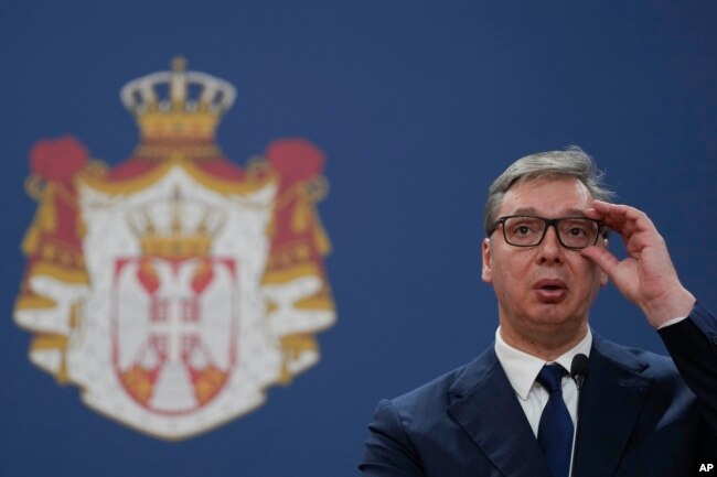 Presidenti i Serbisë, Aleksandar Vuçiq.