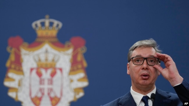 Presidenti i Serbisë, Aleksandar Vuçiq.